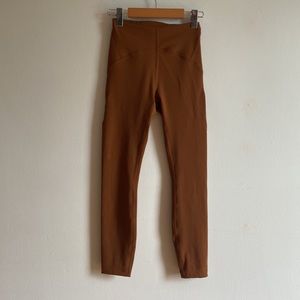 Lululemon InStill High-Rise Tight 25" mustard yellow leggings